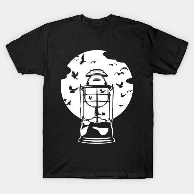 Storm Lantern T-Shirt by mailboxdisco